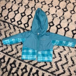 Infant Columbia fleece.